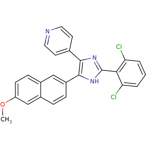 Chemical structure of BindingDB Monomer ID 50221356