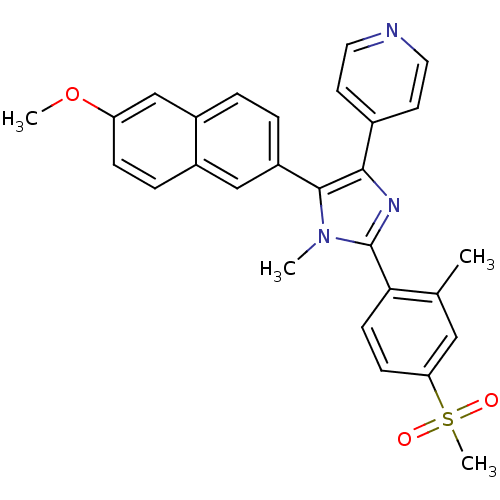 Chemical structure of BindingDB Monomer ID 50221358