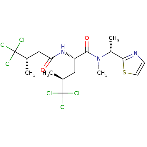 Chemical structure of BindingDB Monomer ID 50221404