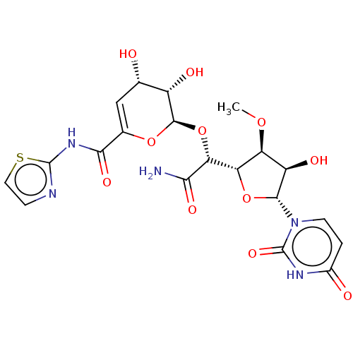 Chemical structure of BindingDB Monomer ID 50221408