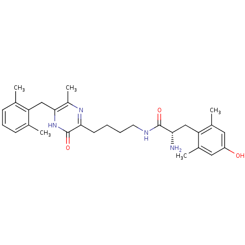 Chemical structure of BindingDB Monomer ID 50221418