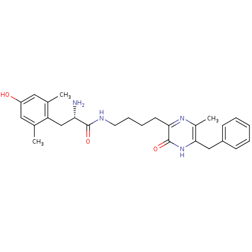 Chemical structure of BindingDB Monomer ID 50221419