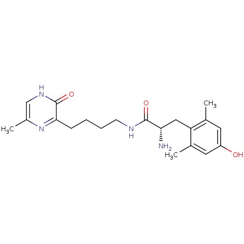 Chemical structure of BindingDB Monomer ID 50221420