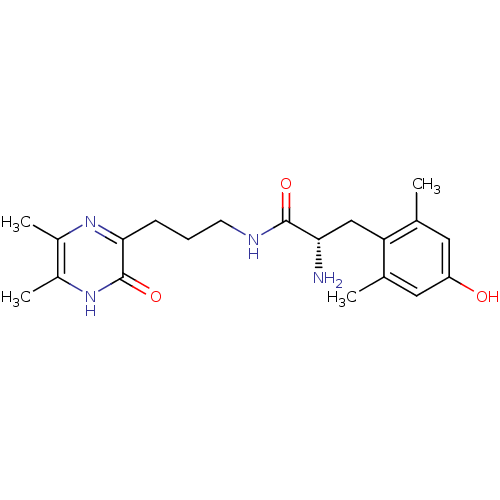 Chemical structure of BindingDB Monomer ID 50221422