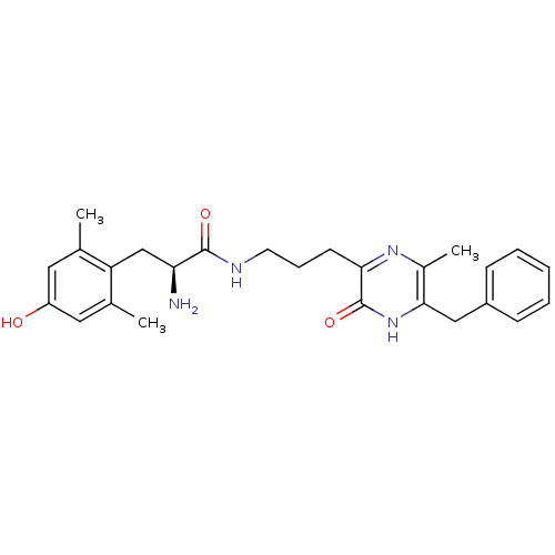 Chemical structure of BindingDB Monomer ID 50221424
