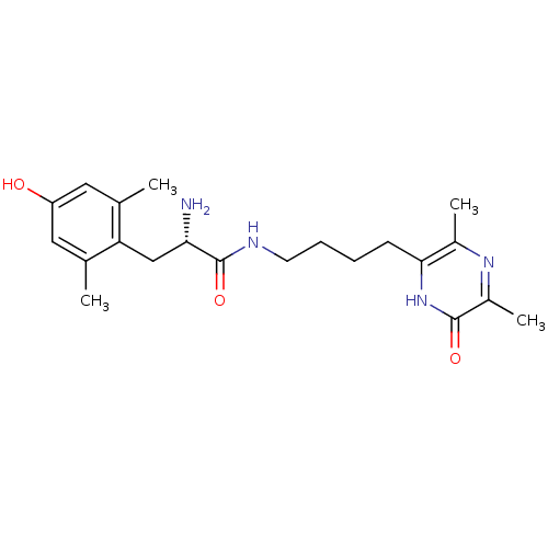 Chemical structure of BindingDB Monomer ID 50221425