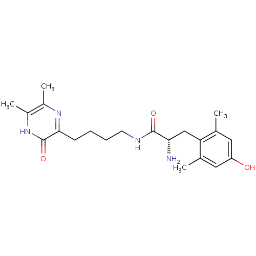 Chemical structure of BindingDB Monomer ID 50221428