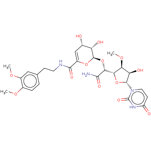 Chemical structure of BindingDB Monomer ID 50221459