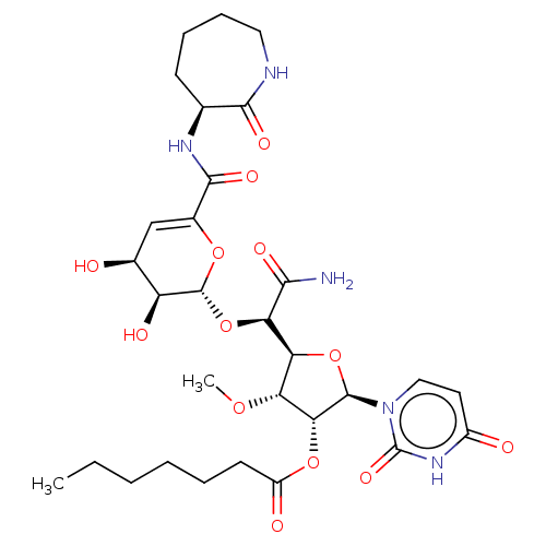 Chemical structure of BindingDB Monomer ID 50221482