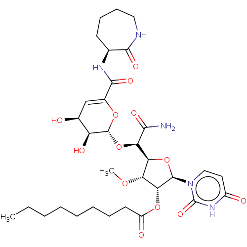 Chemical structure of BindingDB Monomer ID 50221483