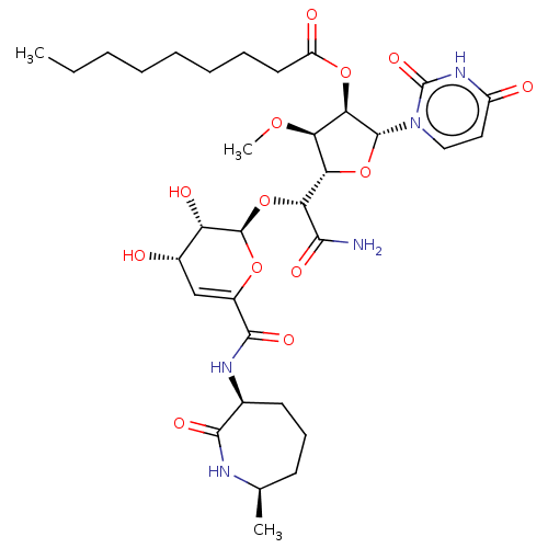 Chemical structure of BindingDB Monomer ID 50221497