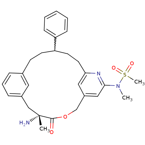 Chemical structure of BindingDB Monomer ID 50221536