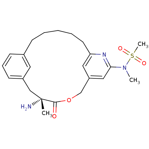 Chemical structure of BindingDB Monomer ID 50221540
