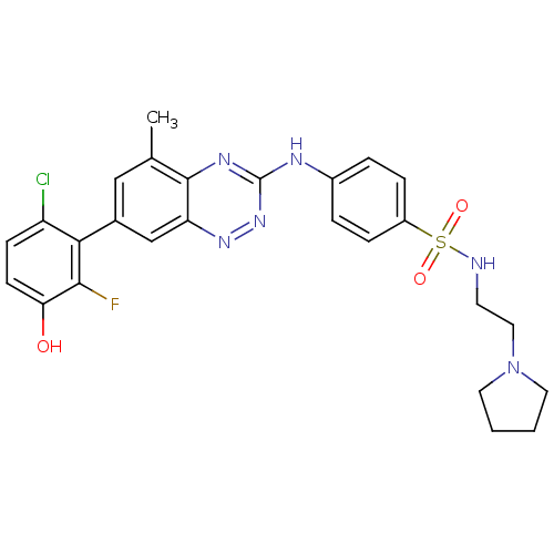 Chemical structure of BindingDB Monomer ID 50221549