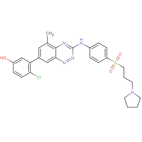 Chemical structure of BindingDB Monomer ID 50221555