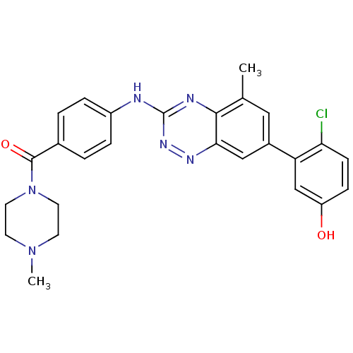Chemical structure of BindingDB Monomer ID 50221557