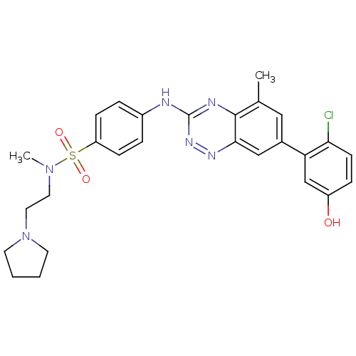 Chemical structure of BindingDB Monomer ID 50221559
