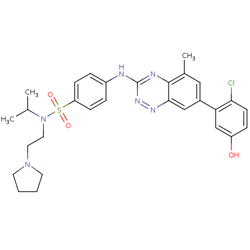 Chemical structure of BindingDB Monomer ID 50221560