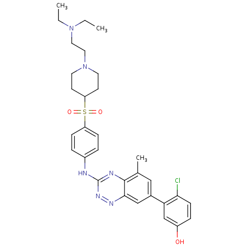 Chemical structure of BindingDB Monomer ID 50221561