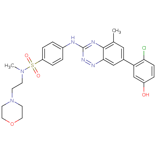 Chemical structure of BindingDB Monomer ID 50221564