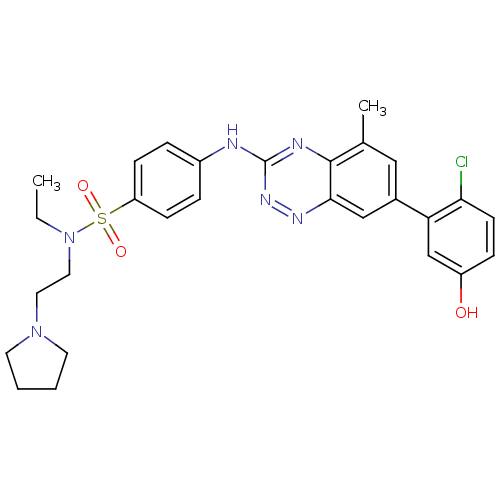 Chemical structure of BindingDB Monomer ID 50221565