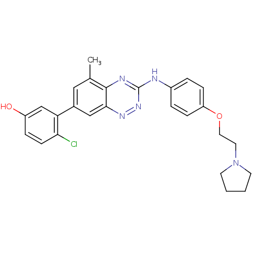 Chemical structure of BindingDB Monomer ID 50221566