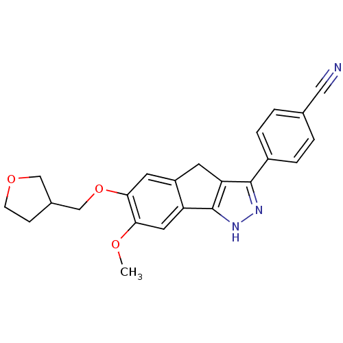 Chemical structure of BindingDB Monomer ID 50221569