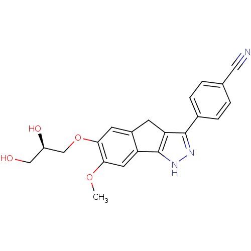 Chemical structure of BindingDB Monomer ID 50221577