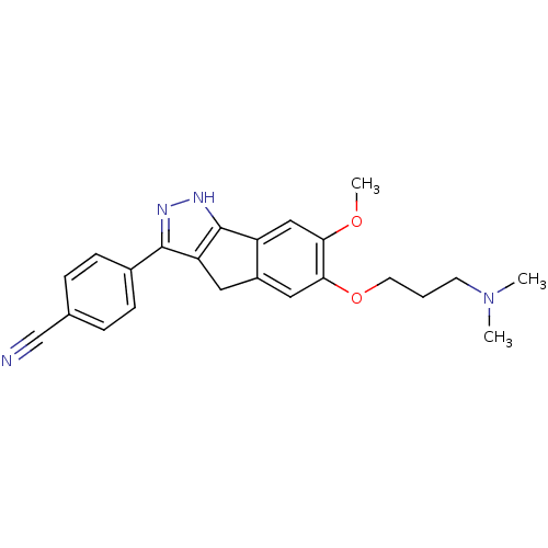 Chemical structure of BindingDB Monomer ID 50221582