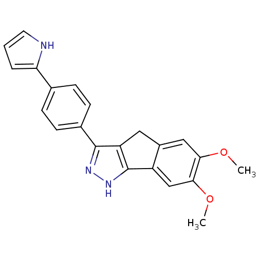Chemical structure of BindingDB Monomer ID 50221588