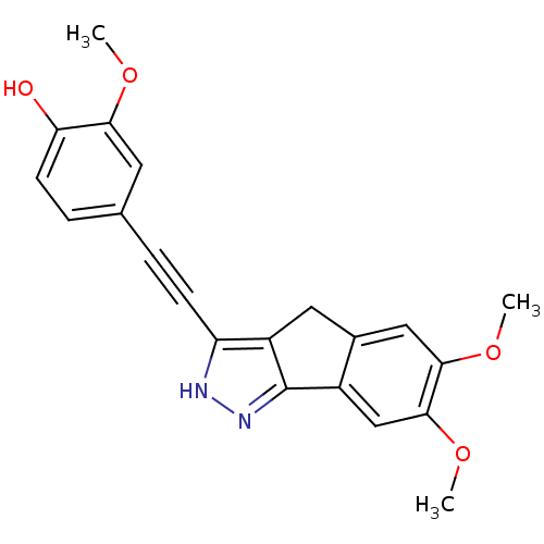 Chemical structure of BindingDB Monomer ID 50221589