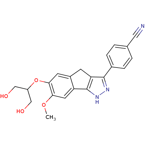 Chemical structure of BindingDB Monomer ID 50221591