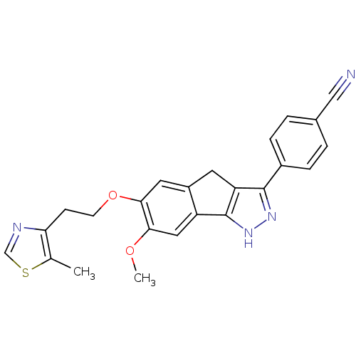 Chemical structure of BindingDB Monomer ID 50221599