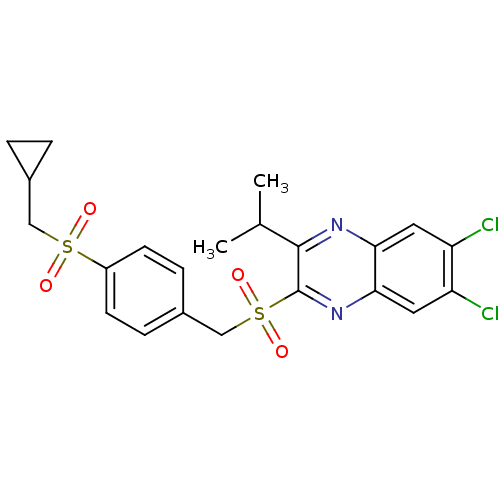 Chemical structure of BindingDB Monomer ID 50221640