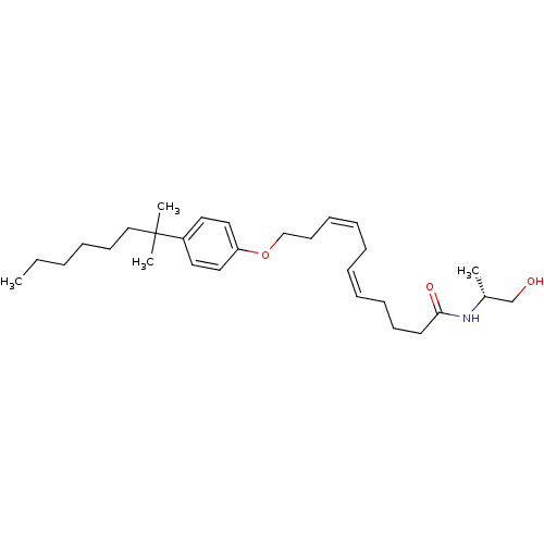 Chemical structure of BindingDB Monomer ID 50221708