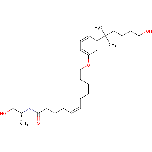 Chemical structure of BindingDB Monomer ID 50221713