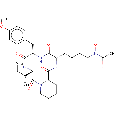 Chemical structure of BindingDB Monomer ID 50221735