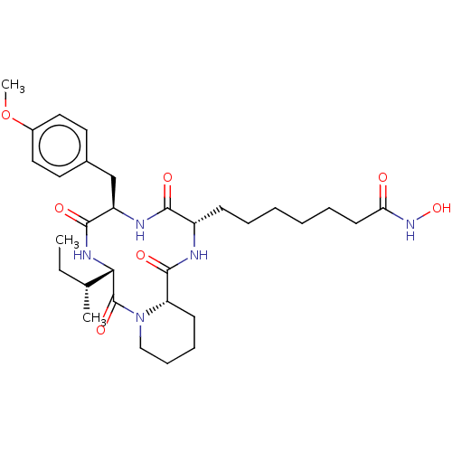 Chemical structure of BindingDB Monomer ID 50221738