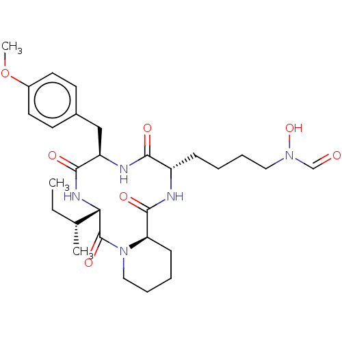 Chemical structure of BindingDB Monomer ID 50221739