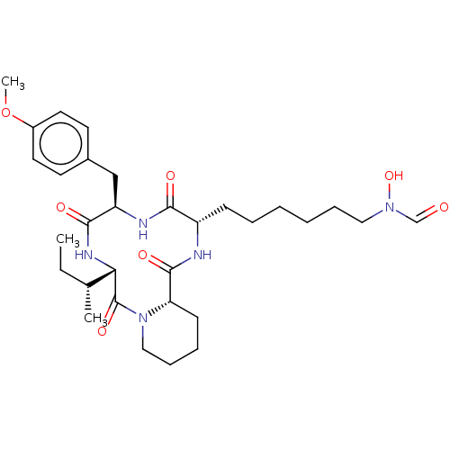 Chemical structure of BindingDB Monomer ID 50221740