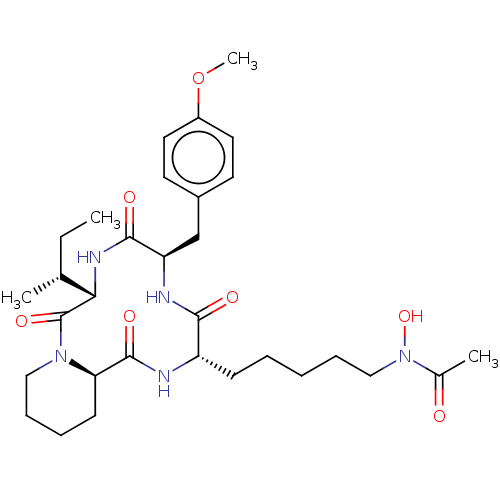 Chemical structure of BindingDB Monomer ID 50221741