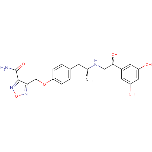Chemical structure of BindingDB Monomer ID 50221770