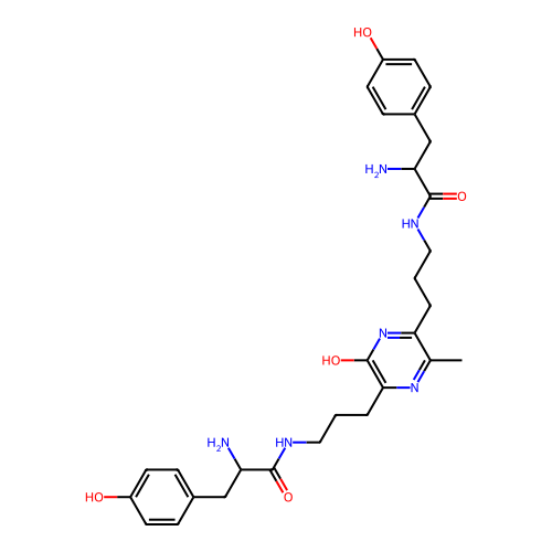 Chemical structure of BindingDB Monomer ID 50221779
