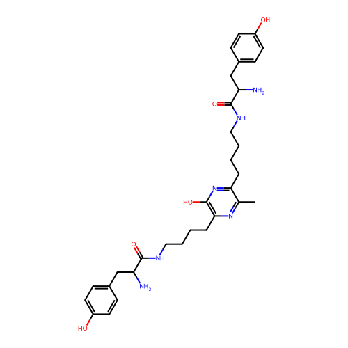 Chemical structure of BindingDB Monomer ID 50221782