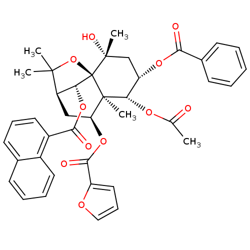 Chemical structure of BindingDB Monomer ID 50221843