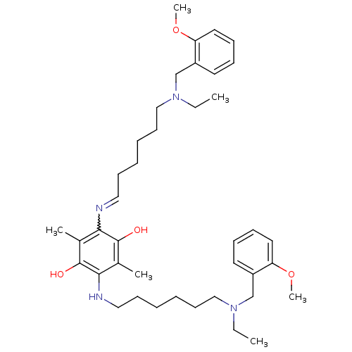 Chemical structure of BindingDB Monomer ID 50221922