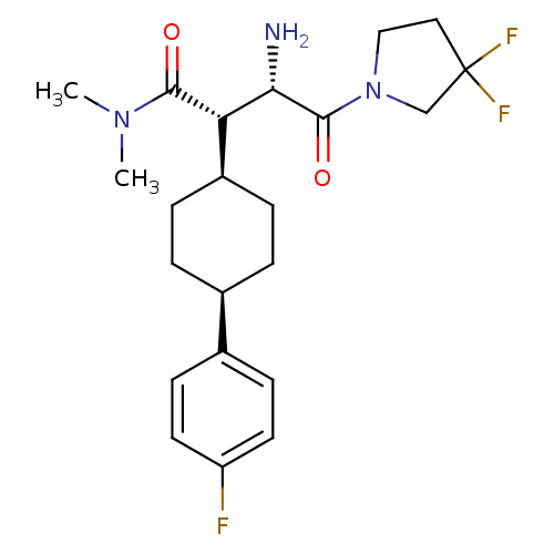 Chemical structure of BindingDB Monomer ID 50221974