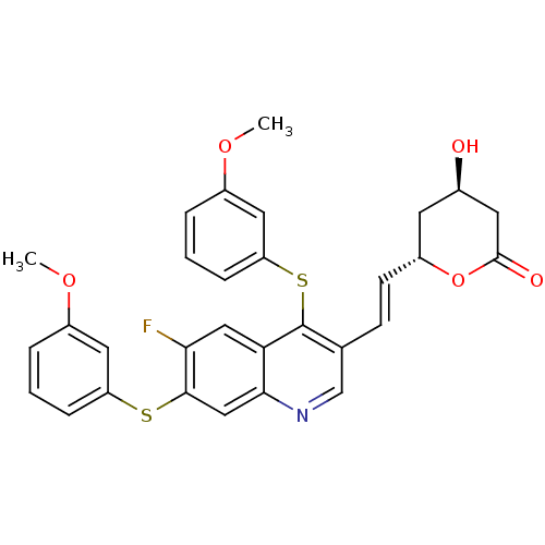 Chemical structure of BindingDB Monomer ID 50221989