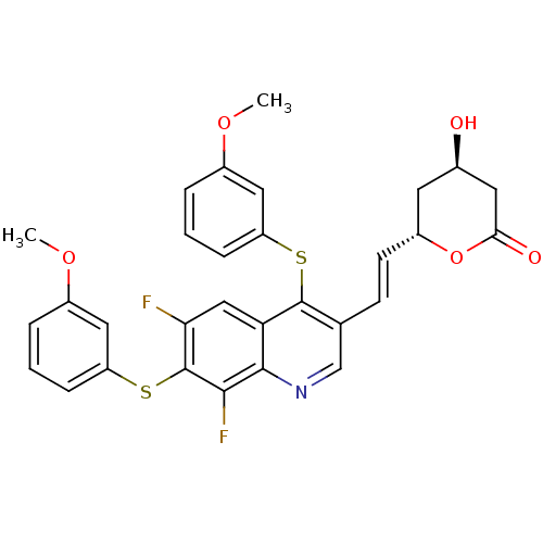 Chemical structure of BindingDB Monomer ID 50222002