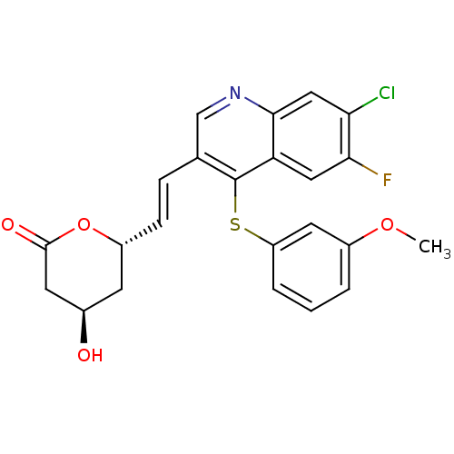 Chemical structure of BindingDB Monomer ID 50222007